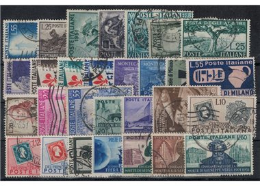 ITALY 1951 Complete Year 29v us