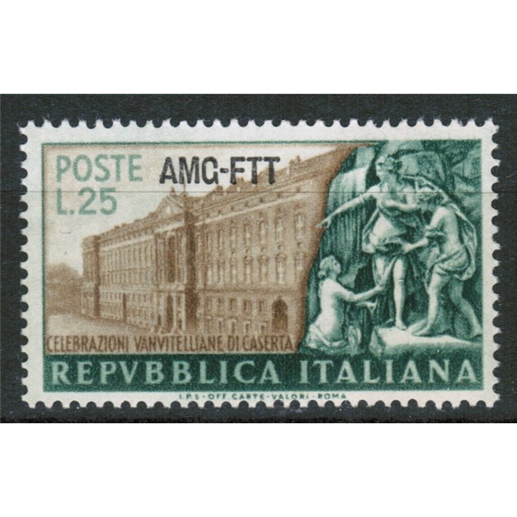 TRIESTE A 1952 Reggia di Caserta MNH**