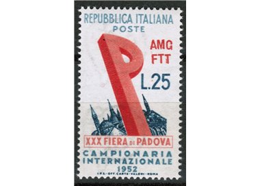 TRIESTE A 1952 Padua Fair MNH**
