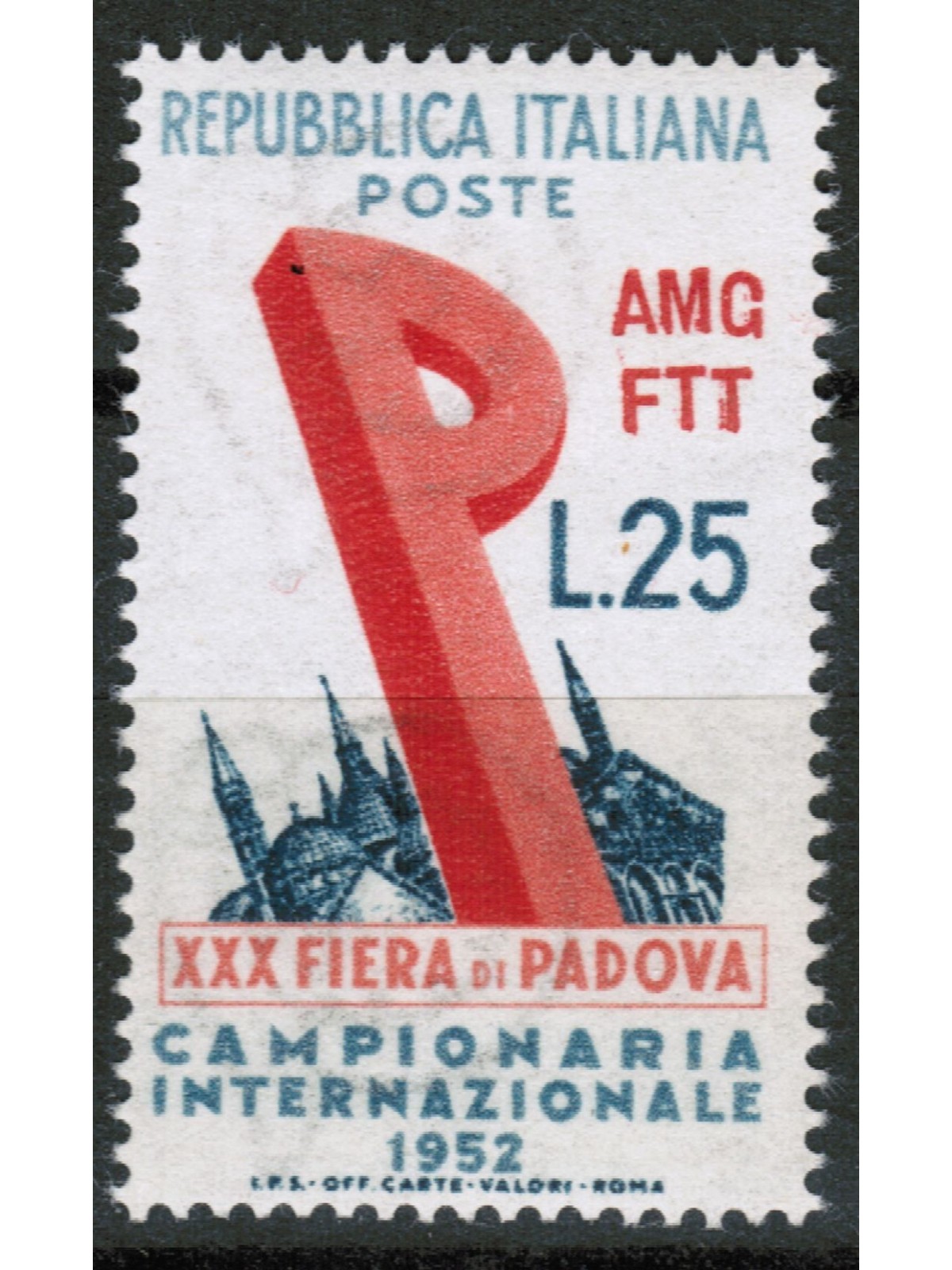TRIESTE A 1952 Padua Fair MNH**