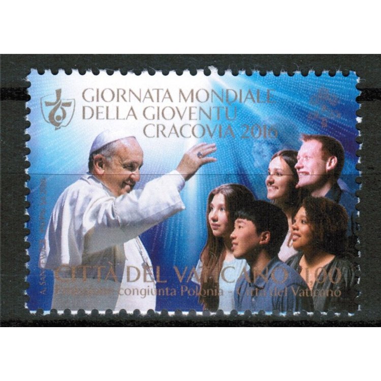 VATICAN 2016 World Youth Day MNH**
