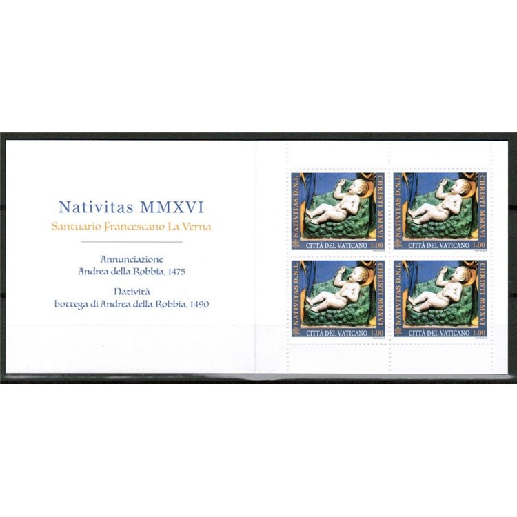 VATICAN 2016 Christmas booklet MNH**