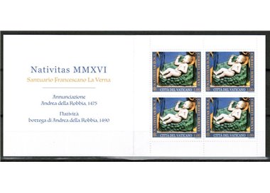 VATICAN 2016 Christmas booklet MNH**