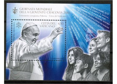 VATICAN 2016 World Youth Day s/s MNH**