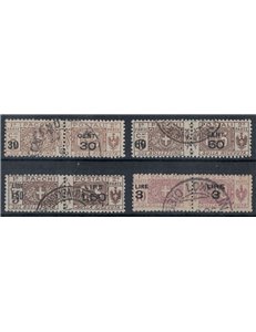ITALIA REGNO 1923-25 Pacchi postali 4v us