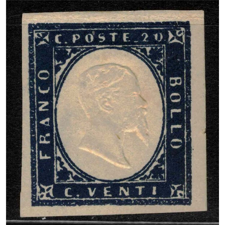 ITALY KINGDOM 1861 Matraire (20c blue) MH*