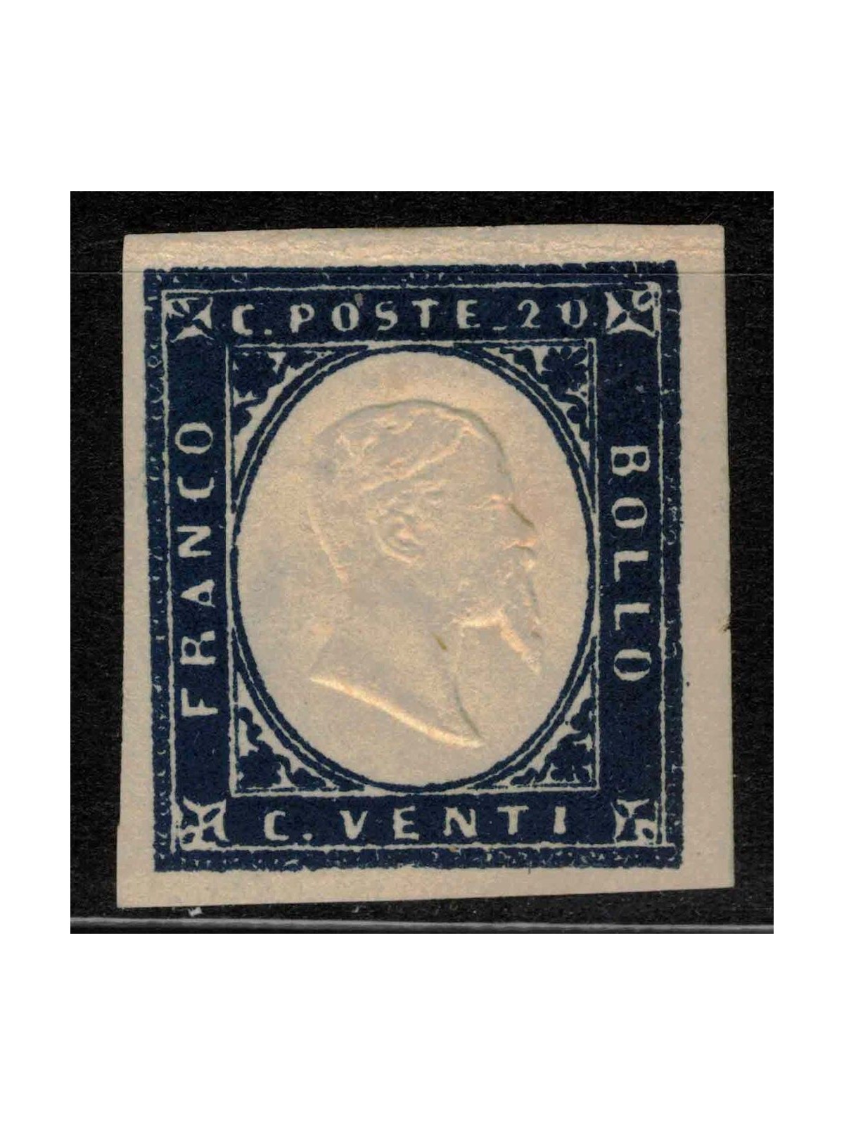 ITALY KINGDOM 1861 Matraire (20c blue) MH*