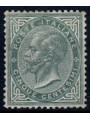 ITALY KINGDOM 1865 De La Rue 5c green grey (Turin) MH*