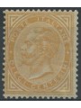 ITALIA REGNO 1865 De La Rue 10c ocra (Torino) MH*