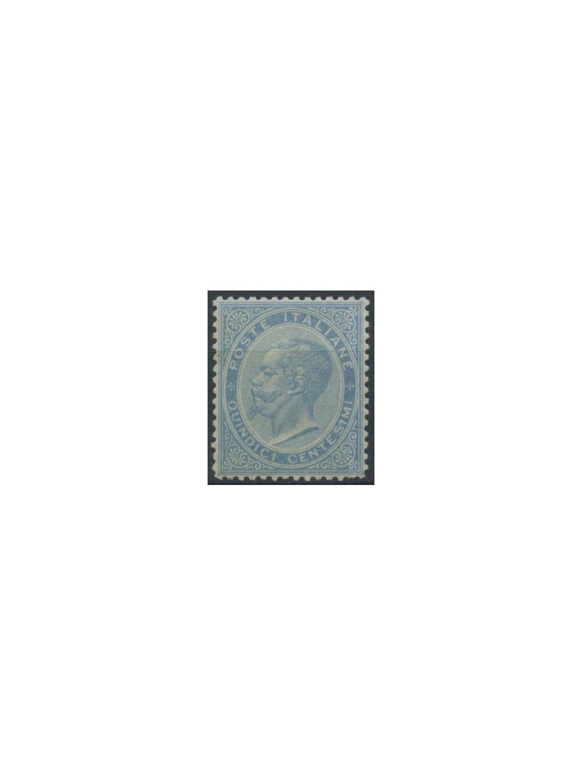 ITALY KINGDOM 1863 De La Rue 15c light blue (London) MH*