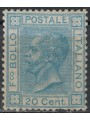 ITALY KINGDOM 1867 20c blue (London) MH*