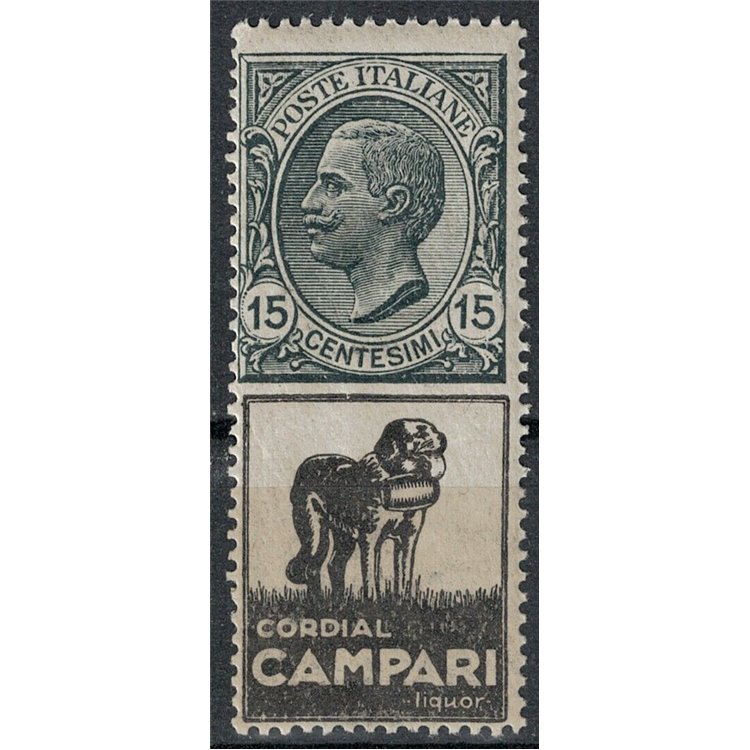 ITALY KINGDOM 1924-25 Advertising 15c (Cordial Campari) MH*