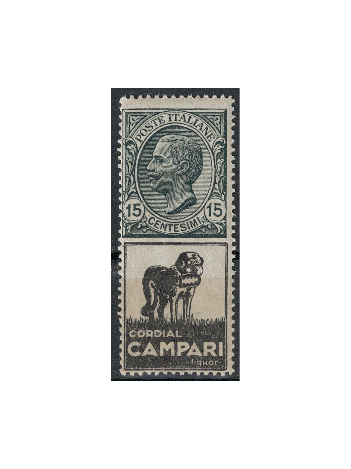 ITALIA REGNO 1924-25 Pubblicitari 15c (Cordial Campari) MH*