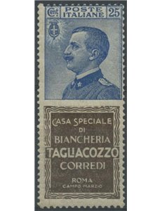 ITALY KINGDOM 1924-25 Advertising 25c (Tagliacozzo) MH*