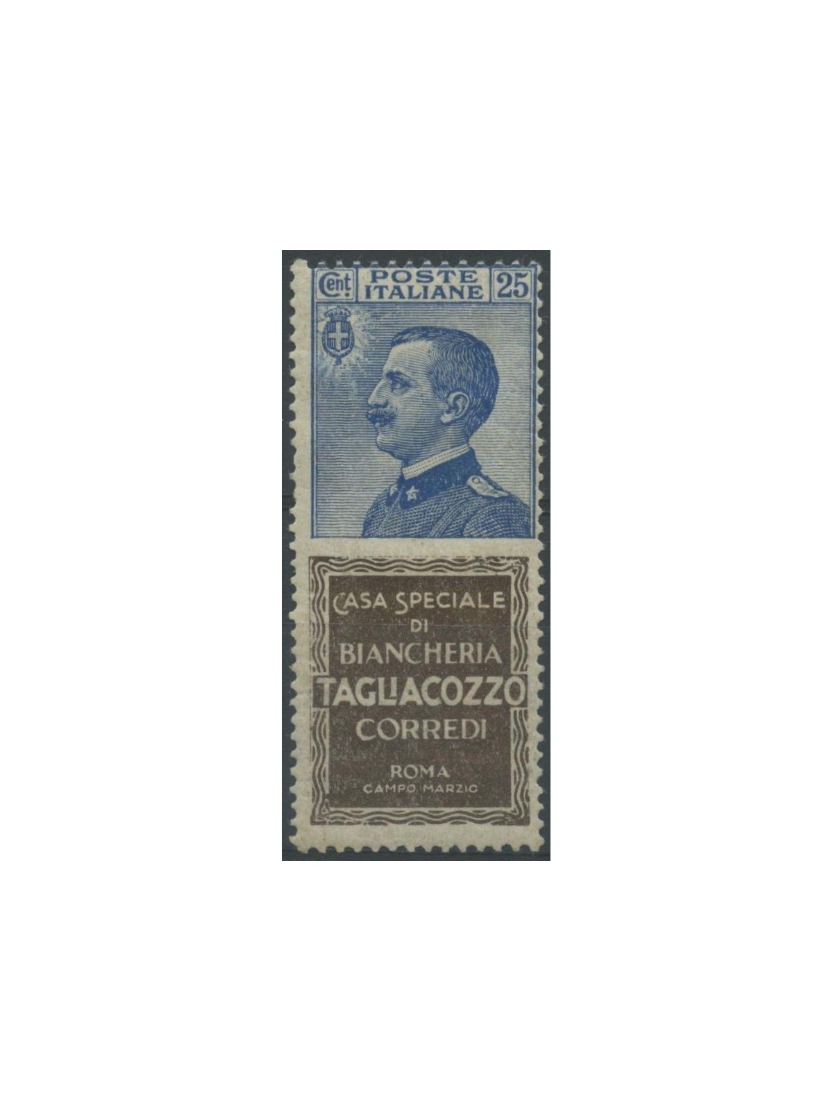 ITALY KINGDOM 1924-25 Advertising 25c (Tagliacozzo) MH*