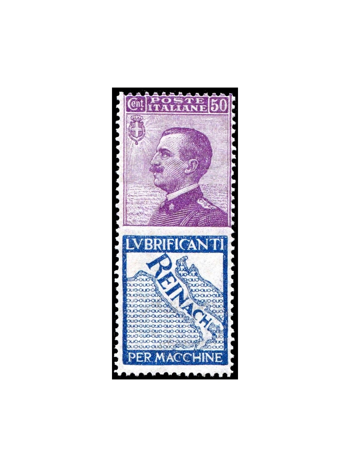 ITALIA REGNO 1924-25 Pubblicitari 50c (Reinach) MH*