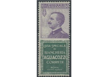 ITALY KINGDOM 1924-25 Advertising 50c (Tagliacozzo) MH*