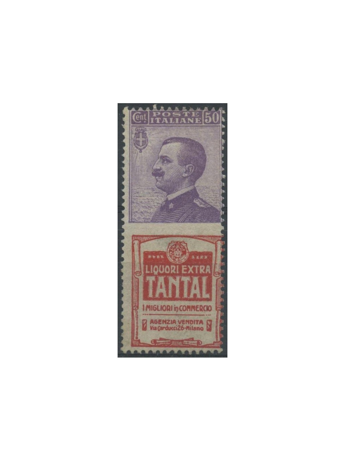 ITALY KINGDOM 1924-25 Advertising 50c (Tantal) MH*