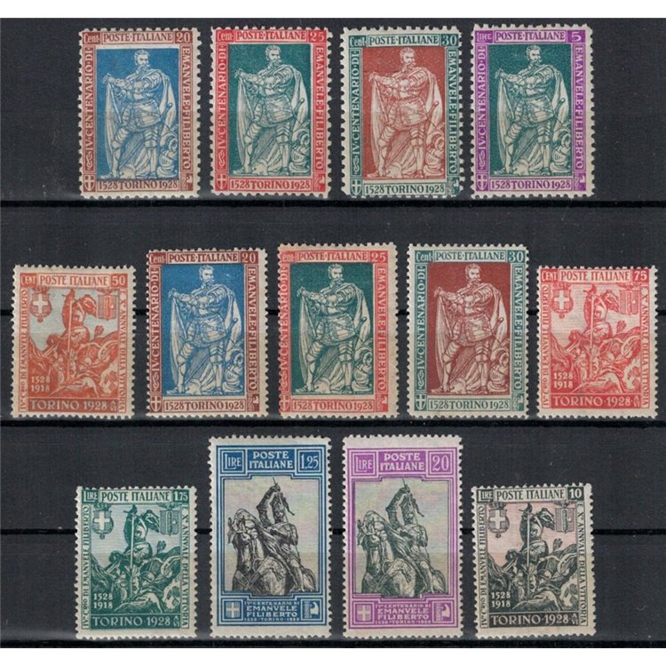 ITALIA REGNO 1928 Emanuele Filiberto 13v MH*