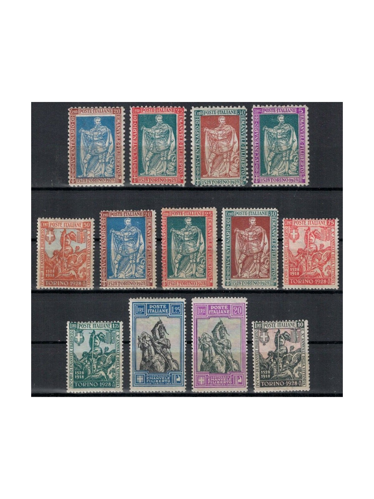 ITALIA REGNO 1928 Emanuele Filiberto 13v MH*