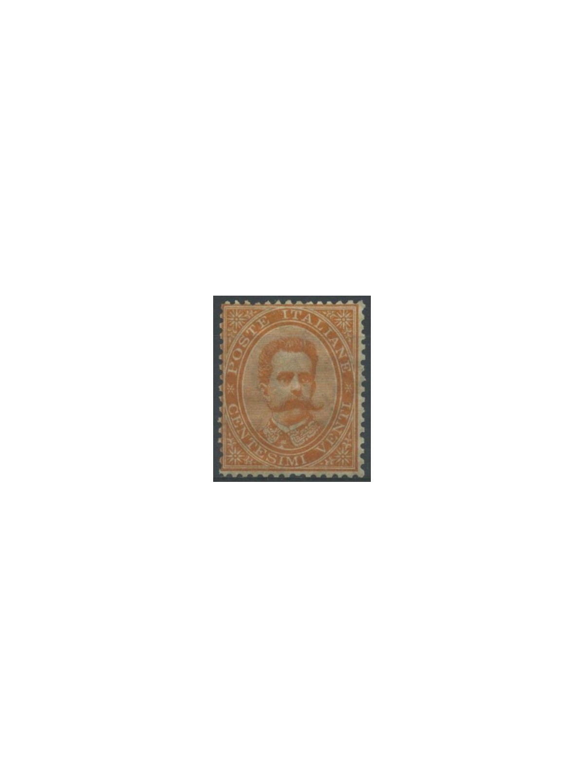 ITALY KINGDOM 1879 Umberto I 20c orange MNH**