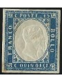 ITALY KINGDOM 1863 Matraire 15c blue MNH**