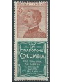 ITALIA REGNO 1924-25 Pubblicitari 30c (Columbia) MNH**