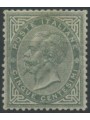 ITALIA REGNO 1863 De La Rue 5c verde grigio (Londra) MNH**