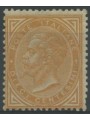 ITALY KINGDOM 1865 De La Rue 10c ochre (Turin) MNH**
