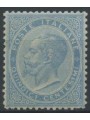 ITALY KINGDOM 1863 De La Rue 15c light blue (London) MNH**
