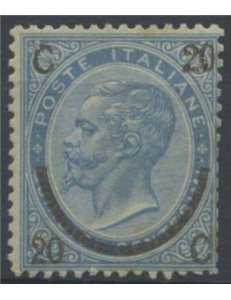 ITALIA REGNO 1865 Provvisorio 20c su 15c 3° tipo MNH**
