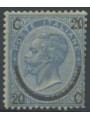 ITALIA REGNO 1865 Provvisorio 20c su 15c 3° tipo MNH**