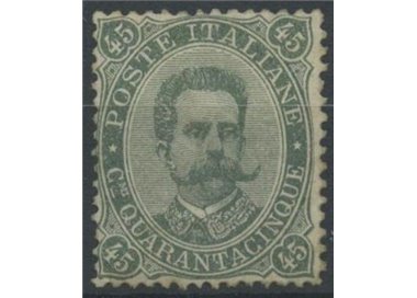 ITALY KINGDOM 1889 Umberto I 45c green grey MNH**