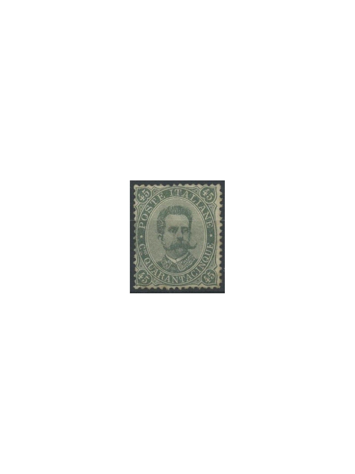 ITALIA REGNO 1889 Umberto I 45c verde grigio MNH**