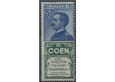 ITALY KINGDOM 1924-25 Advertising 25c (Coen) MNH**