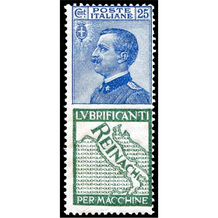 ITALIA REGNO 1924-25 Pubblicitari 25c (Reinach) MNH**