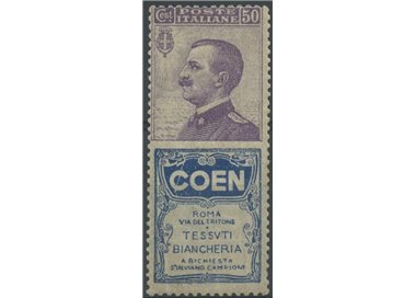 ITALY KINGDOM 1924-25 Advertising 50c (Coen) MNH**