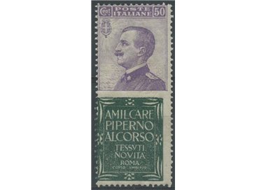 ITALY KINGDOM 1924-25 Advertising 50c (Piperno) MNH**