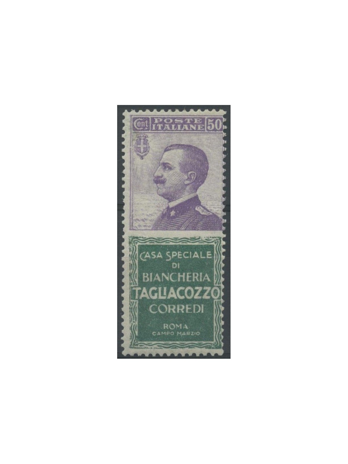 ITALY KINGDOM 1924-25 Advertising 50c (Tagliacozzo) MNH**