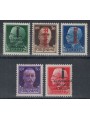 ITALY RSI 1944 Imperial overprinted 5v MH*