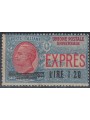 ITALIA REGNO 1921 Varietà Espresso soprastampato (senza virgola) MH*