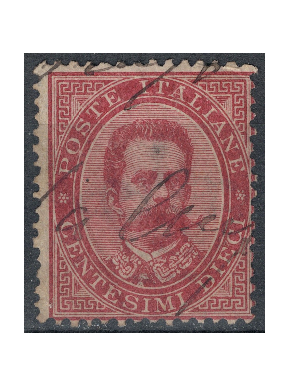 ITALY KINGDOM 1879 Umberto I 10c carmine us