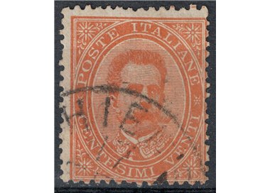 ITALY KINGDOM 1879 Umberto I 20c orange us