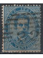 ITALY KINGDOM 1879 Umberto I 25c blue us