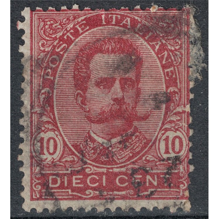 ITALY KINGDOM 1891 Umberto I 10c carmine us