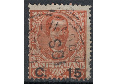 ITALY KINGDOM 1905 Floral 15c on 20c orange us