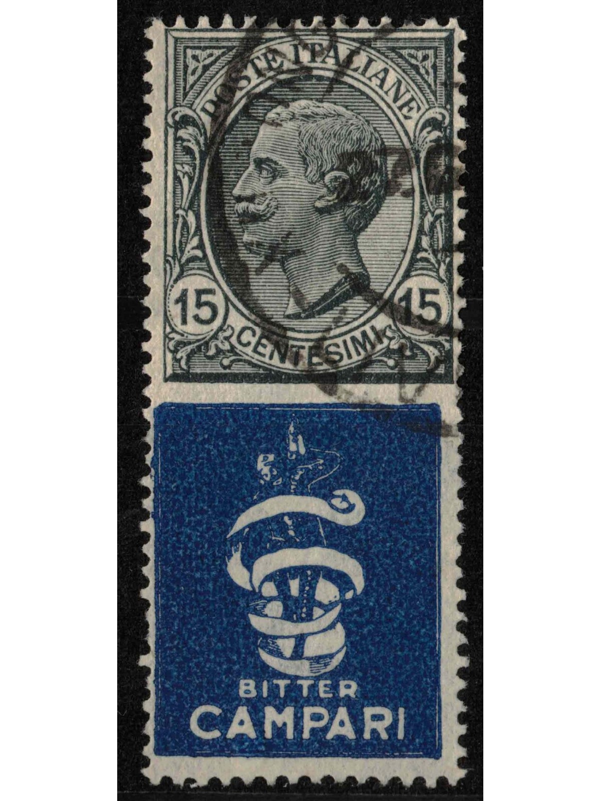 ITALY KINGDOM 1924-25 Advertising 15c (Bitter Campari) us