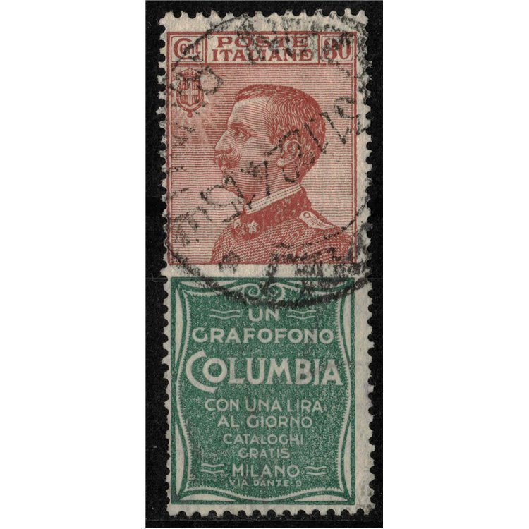 ITALY KINGDOM 1924-25 Advertising 30c (Columbia) us