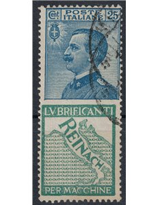 ITALIA REGNO 1924-25 Pubblicitari 25c (Reinach) us