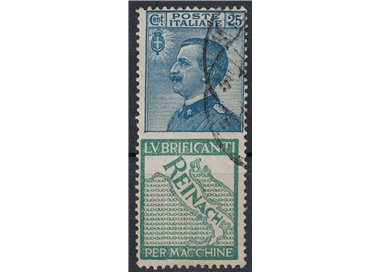 ITALIA REGNO 1924-25 Pubblicitari 25c (Reinach) us